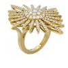 Image 1 : 3.1 ctw Diamond Ring 18K Yellow Gold