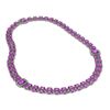 Image 2 : 30.47 ctw Amethyst & Diamond Necklace 14K White Gold