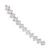 Image 2 : 10 ctw Certified SI/I Diamond 2 Prong Necklace 10K Rose Gold