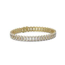 20 ctw Pear and Marquise Diamond Bracelet 18K Yellow Gold