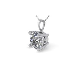 2 ctw Certified VS/SI Diamond Necklace 14K White Gold
