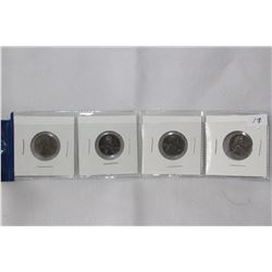 U.S.A. Steel Pennies (4)