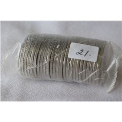 Canada Fifty Cent Coins (25)