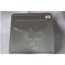 Canada Millennium Keepsake Coin & (3) Stamps