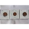 Image 1 : Canada One Cent Coins (3)