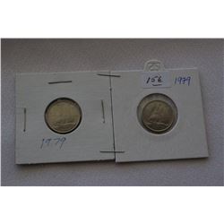 Canada Ten Cent Coins (2)