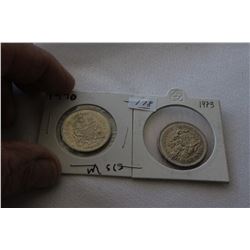 Canada Fifty Cent Coins (2)