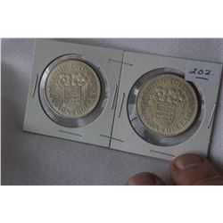 Canada One Dollar Coins (2)