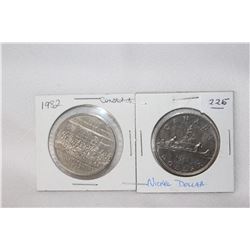 Canada One Dollar Coins (2)