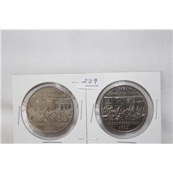 Canada One Dollar Coins (2)