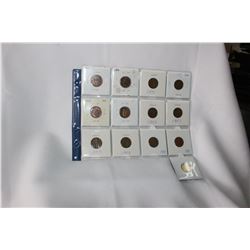 Canada One Cent Coins (13)