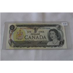 Canada One Dollar Bill (1)
