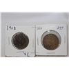 Image 1 : Canada One Cent Coins (2)