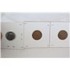 Image 2 : Canada One Cent Coins (2) & Ten Cent Coin (1)
