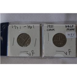 Canada Five Cent Coins (2)