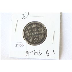 Canada Twenty-five Cent Coin (1)