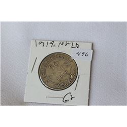 Newfoundland Fifty Cent Coin (1)