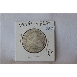 Newfoundland Fifty Cent Coin (1)