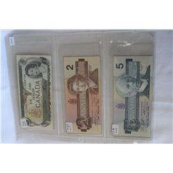 Canada Bills (3)