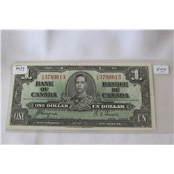 Canada One Dollar Bill (1)