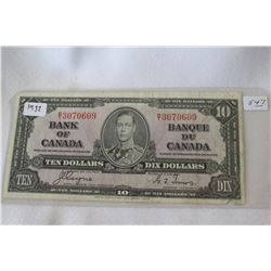 Canada Ten Dollar Bill (1)