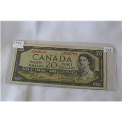 Canada Twenty Dollar Bill (1)