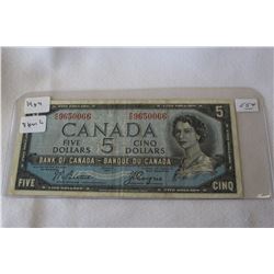 Canada Five Dollar Bill (1)