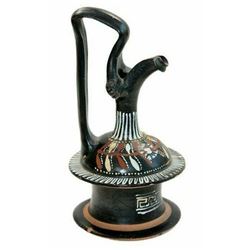 Ancient Magna Graecia Gnathian Pottery Epichysis c.4th