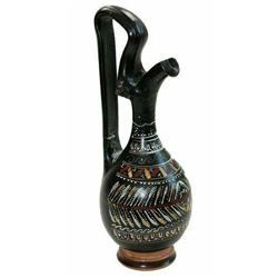 Ancient Magna Graecia Gnathian Pottery Epichysis c.4th