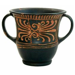 Ancient Magna Graecia Apulian Pottery Cup c.4th century