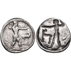 Ancient Greek BRUTTIUM, Kaulonia Circa 475-470 BC. Coin