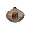 Image 3 : Oversized Ancient Terracotta Oil Lamp with Grape