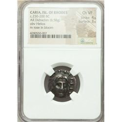 Ancient Greek CARIAN ISLANDS. Rhodes. Ca. 250-205. coin