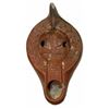 Ancient Roman Carthaginian Chi-Rho Oil Lamp c.2nd