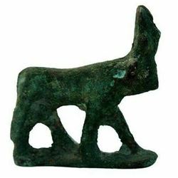 Ancient Egyptian Bronze Figure of Apis Bull c.700 BC.