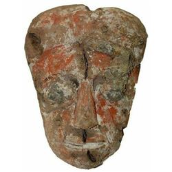 Ancient Egyptian Mummy Wood Mask c.664-332 BC.