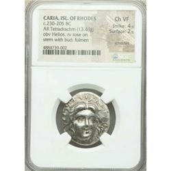 Ancient CARIAN ISLANDS. Rhodes. Ca. 230-205 BC. coin