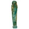 Image 1 : Ancient Egyptian Blue Faience Ushabti Figure c.664-332