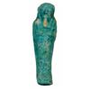 Image 1 : Ancient Egyptian Blue Faience Ushabti Figure c.664-332