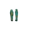 Image 2 : Lot of 2 Ancient Egyptian Blue Faience Ushabti Figures