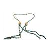 Image 3 : Ancient Egyptian Blue Faience Mummy Beads Necklace