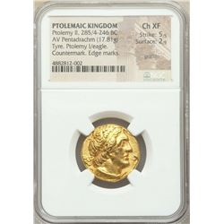 Ancient PTOLEMAIC EGYPT. Ptolemy II Philadelphus Coin