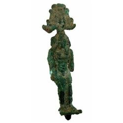 Ancient Egyptian Bronze Figure Of Harpocrates c.664-332
