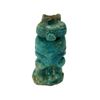 Image 2 : Ancient Egyptian Blue Faience Baboon with Hieroglyph