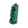 Image 3 : Ancient Egyptian Blue Faience Baboon with Hieroglyph