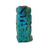 Image 4 : Ancient Egyptian Blue Faience Baboon with Hieroglyph