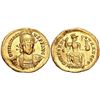 Image 1 : Ancient Roman Honorius. AD 393-423 AV Solidus Gold coin