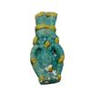 Image 2 : Ancient Egyptian Blue, Yellow Faience Bes Amulet Late