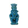 Image 1 : Ancient Egyptian Blue, Yellow Faience Bes Amulet Roman