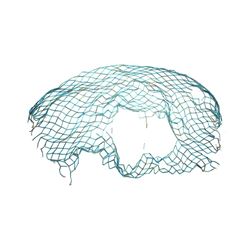 Ancient Egyptian bead mummy net composed of bright blue